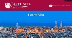 Desktop Screenshot of partealta.es